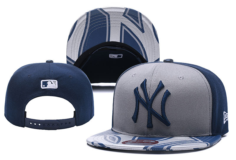 MLB New York Yankees Stitched Snapback Hats 006